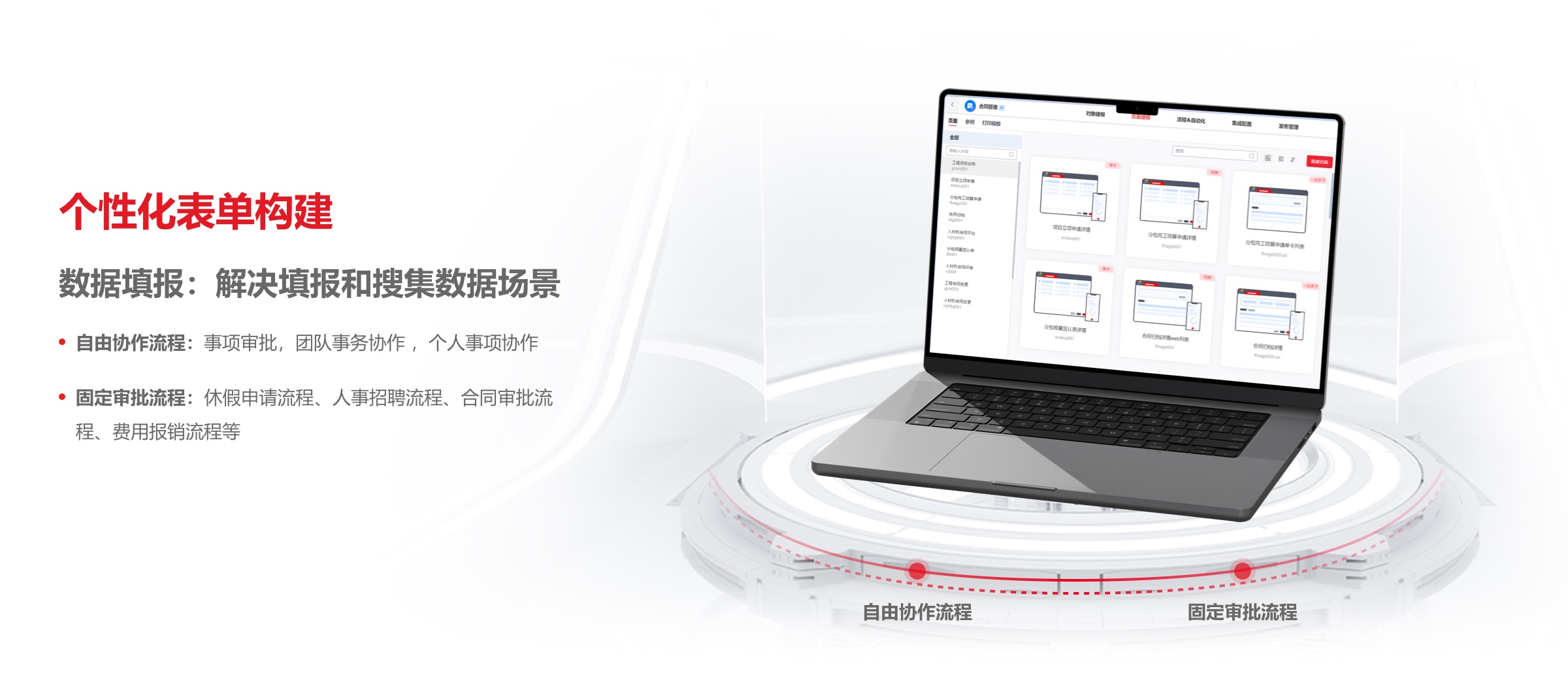 个性化表单构建 
